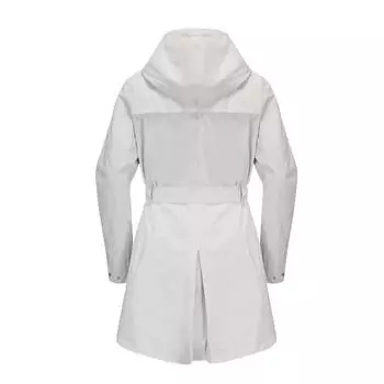 Куртка с длинными рукавами, стильный женский плащ на шнуровке с капюшоном, узкая талия, завязывающийся шнурок, модная верхняя одежда на осень S абрикосовый