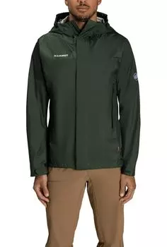 Куртка с капюшоном Microlayer Hard Shell Asian Fit HS, куртка с капюшоном AF, мужская, в стиле «лес» [Mammut] 2.0, мужская/Microlayer 2.0 1010-28651