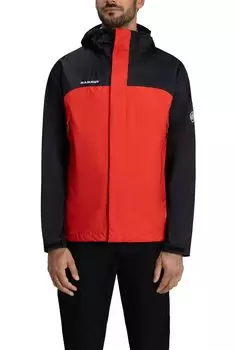 Куртка с капюшоном Microlayer Hard Shell Asian Fit HS Hooded Jacket AF Men [Mammut] 2.0 Men s/Microlayer 2.0 1010-28651 красно-черный