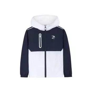 Куртка с капюшоном Nike, удобная тканая молния с длинным рукавом, детские куртки индиго NY2412156GS-001 M