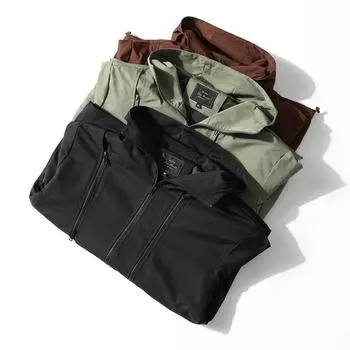 Куртка с капюшоном Повседневная Свободная Универсальная Новая Весна и Осень Корейский Стиль Трендовое Спортивное Пальто Верхняя Одежда M