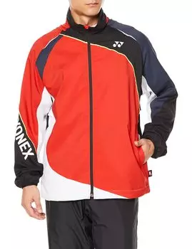 Куртка с подкладкой, ветровка, рубашка, закат, красный, M [YONEX] (496)
