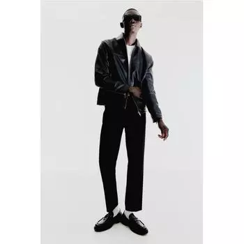 Куртка с покрытием HM Regular Fit, черная