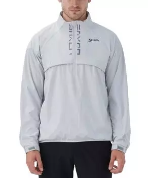 Куртка с водоотталкивающей проклеенной лентой Matsuyama SX JACKET, ветрозащитная, эластичная, для гольфа, RG4FJK01M GY00 M [SRIXON] [совместная разработка Pro] Мужская (Серый)