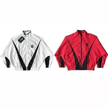 Куртка с вышивкой Thriller Track Spliced S красный