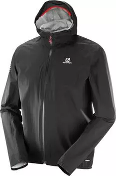 Куртка Shell BONATTI WATERPROOF JACKET MEN Водонепроницаемая L [Salomon] (Куртка Бонатти) Мужской черный_1