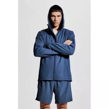 Куртка среднего слоя HM Regular Fit, темно-синяя XS