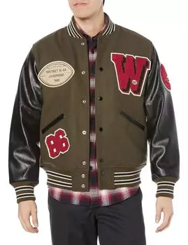 Куртка Stadium MELTON AWARD Olive [Houston] КУРТКА(ФУТБОЛЬНЫЙ) Мужской оливковый