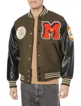 Куртка Stadium MELTON AWARD Olive [Houston] КУРТКА(CAT) Мужской оливковый