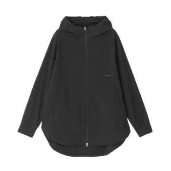 Куртка Sweat Quick UV Essential Fit Long S [Danskin], впитывающая, сушка, уход, куртка, DC324105, женская, черная, чёрный