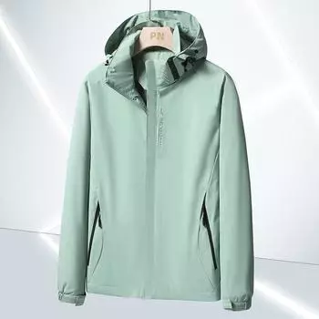 Куртка свободного покроя для походов на открытом воздухе, ветрозащитная и водонепроницаемая для женщин, штурмовой костюм, пальто M покинуть белый