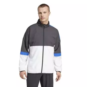 Куртка теплая теннисная ветровка JOJ86 Royal [Adidas] мужская черная/белая/колледж (IW2928) Ж/М