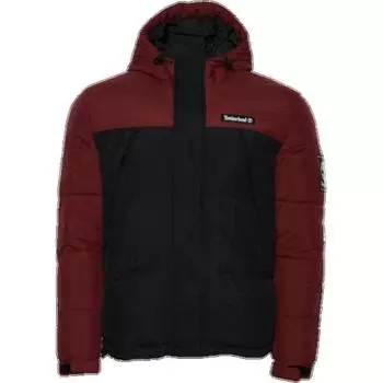 Куртка Timberland Color Block с капюшоном и застежкой-молнией с длинным рукавом, мужские куртки, черная TB0A6S41DX6 M