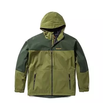 Куртка Timberland Color Block Spliced Outdoor Waterproof Loose Hooded Jacket Unisex Jacket Green A5Z3Y-U31 L