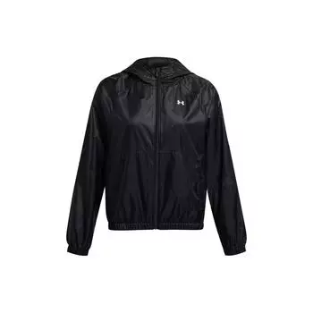 Куртка-толстовка с капюшоном Under Armour UA Rival Solid Logo Casual, женские куртки, черный цвет 1382698-001 XL