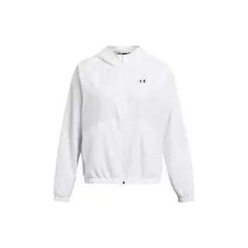 Куртка-толстовка с капюшоном Under Armour UA Rival Solid Logo Casual, женские куртки, белая 1382698-100 S