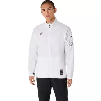 Куртка Training Wear Dry Actimotion Cross 2031E981 унисекс для взрослых 100 3XL [ASICS] (Бриллиантовый белый)