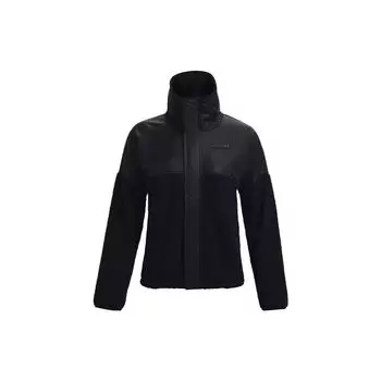 Куртка тренировочная женская Under Armour Mission Pearl Skin, черная 1366051-001 XL