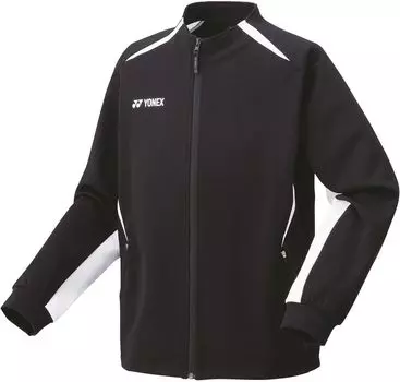 Куртка трикотажная рубашка черная M [Yonex] разминка (Подходящий стиль) Мужской (007)