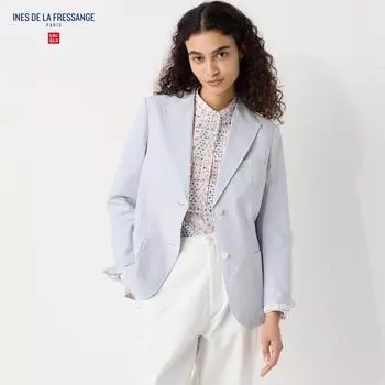 куртка UNIQLO из хлопка и льна