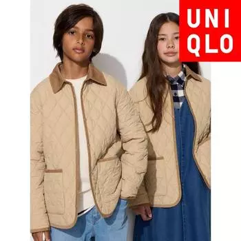 КУРТКА UNIQLO JAPAN PUFF TECH QUILT 69 NAVY/110