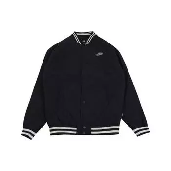Куртка Vans Letter Logo Baseball Collar Loose Jacket Unisex Jacket VN000GZMBLK M