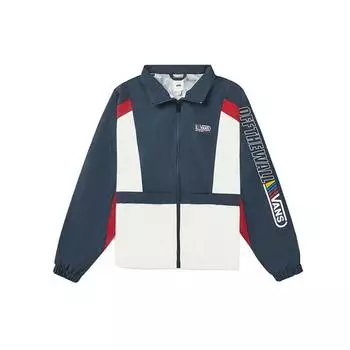 Куртка Vans Retro Sports Stand Collar сшитая рабочая повседневная куртка Coach унисекс куртки белые VN0A4RBOWHT M