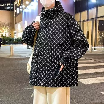 Куртка Весна Новая Куртка Мужская Легкая С Капюшоном Модная Повседневная Куртка Свободная Универсальная Трендовая Куртка M