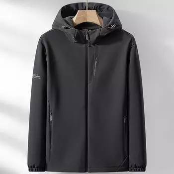 Куртка весна-осень Plus Velvet Soft Shell ветрозащитная и водонепроницаемая куртка для женщин кемпинг альпинизм рыбалка одежда для мужчин M