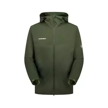 Куртка-ветровка Glider с капюшоном, азиатский крой Glider WB Hooded Jacket AF Мужская темно-болотный [Mammut] 2.0 Мужская 2.0 1012-00630