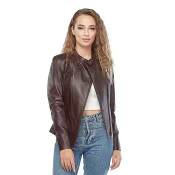 Куртка женская из натуральной кожи Deriza