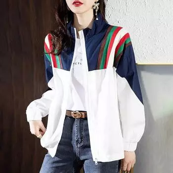 Куртка женская на молнии, повседневный кардиган, свободные удобные спортивные топы M