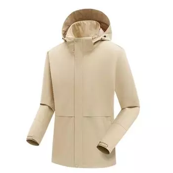 Куртка зимняя большого размера для пары 3-в-1, однотонная спортивная куртка для активного отдыха, куртка с вышивкой для печати S