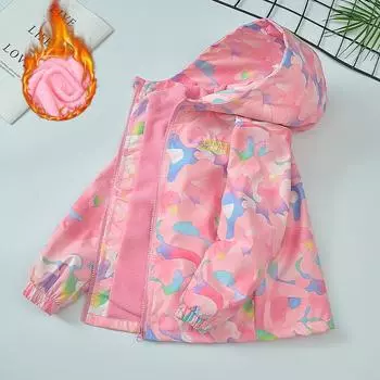 Куртки для девочек Зимние детские куртки в стиле вестерн Детские цельные вельветовые и вельветовые топы в корейском стиле 170 розовый