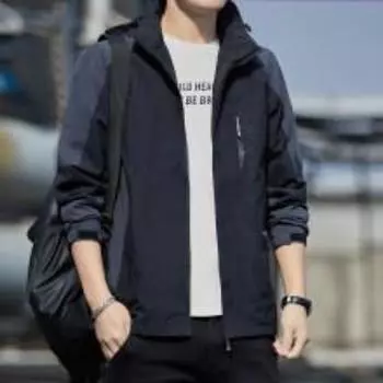 Куртки для мужчин и женщин, ветрозащитная куртка для альпинизма, карман на молнии, новая мужская куртка с капюшоном M