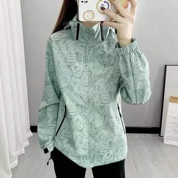 Куртки для женщин осень-зима плюс размер повседневное водонепроницаемое тонкое легкое пальто с капюшоном ветровка на молнии M фиолетовый