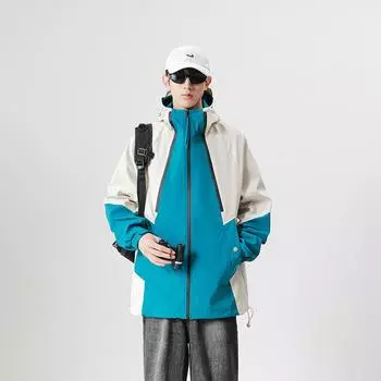 Куртки контрастного цвета для мужчин и женщин на весну и осень, одежда для альпинизма, куртки для пар S лимонно-желтый