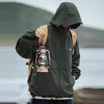 Куртки с капюшоном, мужская ветровка, куртка в стиле хип-хоп, сплошной цвет, спортивные пальто с капюшоном для спорта на открытом воздухе, мужская верхняя одежда, одежда, топ M чёрный