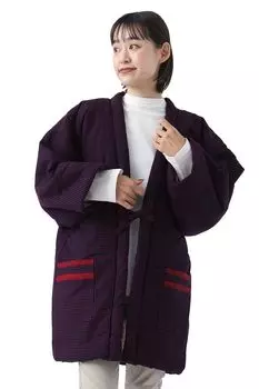 Kurume Ori Hanten Hanten Сделано в Японии Эпонж Плетение Наполнитель Нижнее белье Dotera Chanchanko Один размер подходит большинству Подарочный подарок Стандартный Bean Squeeze Navy x