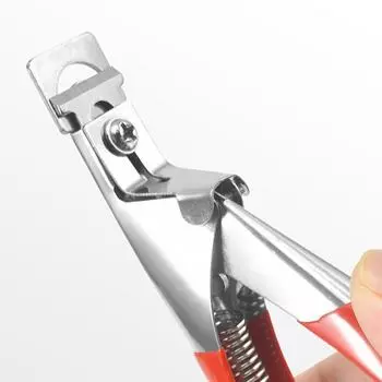 Кусачки для накладных ногтей Профессиональные кусачки для ногтей с прямым лезвием Кусачки для акриловых ногтей Маникюрные кусачки для накладных ногтей Гильотина as the picture