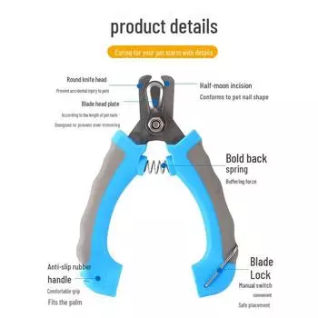 Кусачки для ногтей для кошек и собак — безопасный и точный инструмент для стрижки всех размеров OPP bag packaging
