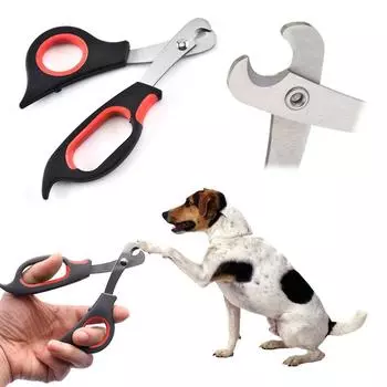 Кусачки для ногтей домашних животных из нержавеющей стали для собак, морских свинок, кошек, кроликов, кусачки для ногтей на пальцах ног, товары для животных