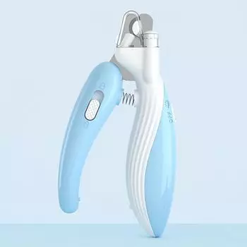 Кусачки для ногтей домашних животных Эргономичная противоскользящая ручка со светодиодной подсветкой из нержавеющей стали Высокобезопасные триммеры для ногтей собак для дома и путешествий