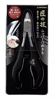 Кусачки для ногтей из нержавеющей стали Craftmanship Green Bell