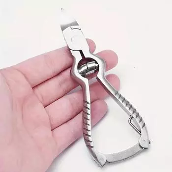 Кусачки для ногтей из нержавеющей стали для толстых ногтей на ногах, идеально подходят для мужчин и женщин с вросшими ногтями на ногах