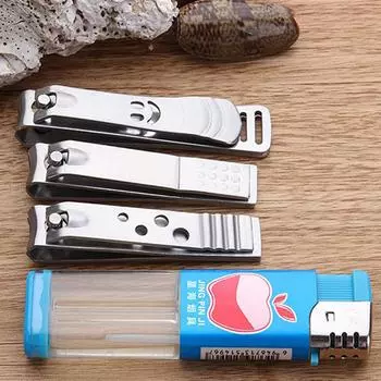 Кусачки для ногтей из нержавеющей стали с вращением на 360 градусов, кусачки для ногтей на ногах и кутикулы A1