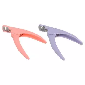 Кусачки для ногтей, маникюрные кусачки для типсов, прочные, простые в эксплуатации, триммер для накладных ногтей Purple