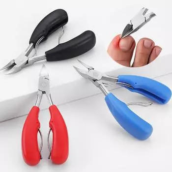 Кусачки для ногтей на ногах, педикюр, кусачки для коррекции ногтей, кусачки, кусачки, средство для удаления омертвевшей кожи, инструмент для ухода за грязями, 1 шт., подология, новый синий