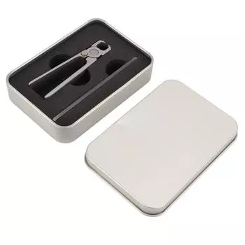 Кусачки для ногтей с большим отверстием, кусачки для ногтей из нержавеющей стали, портативные кусачки для ногтей с пилочкой для толстых ногтей