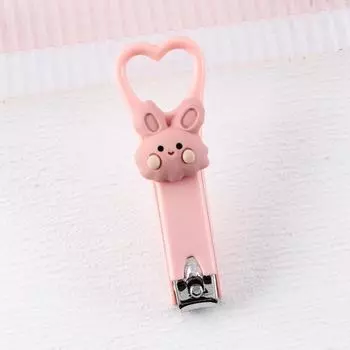 Кусачки для ногтей с рисунком «Любовь», милые мини-щипцы для ногтей, бытовые складные кусачки для ногтей с защитой от брызг, маникюрные кусачки для ногтей